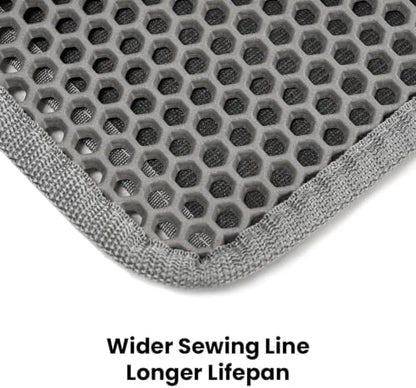 Cat Litter Mat, Upgrade Super Waterproof Back Layer Litter Box Mat, Non Slip - Image 6