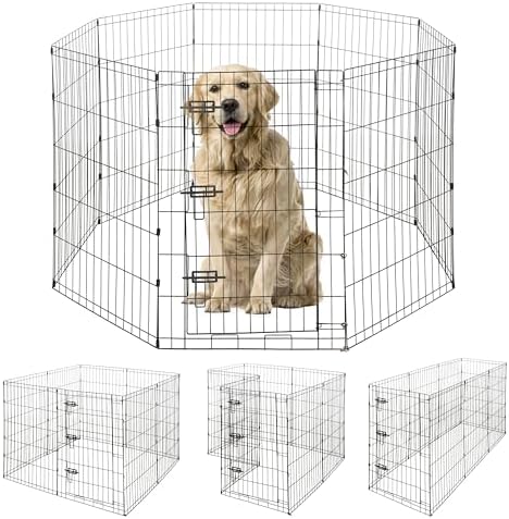 BOWHAUS Foldable Outdoor/Indoor Pet Playpen by BOWHAUS