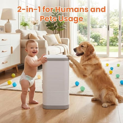 Baby Diaper Pail, Diaper Trash Can - Image 2