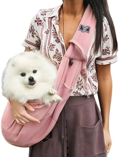 Dog Sling Carrier Soft Breathable by Unknown