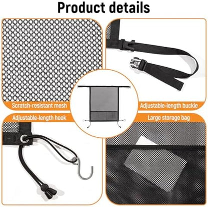 Dog Car Barrier, Car Divider Net - Image 5