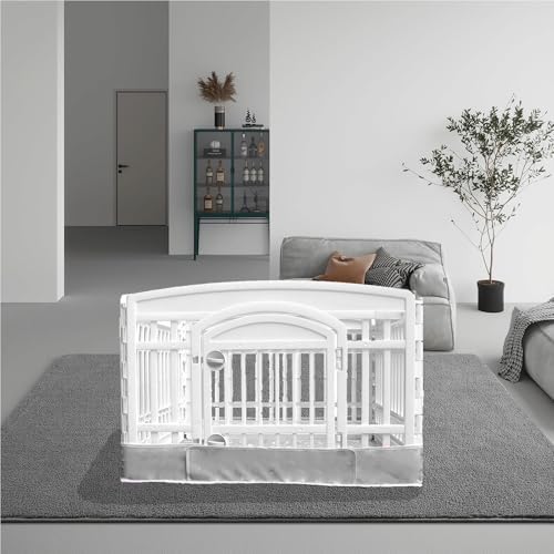 Dog Playpen Bottom Pad Fits for 36 Inch 4 Panels Exercise Pet Playpen, Dog - Image 6