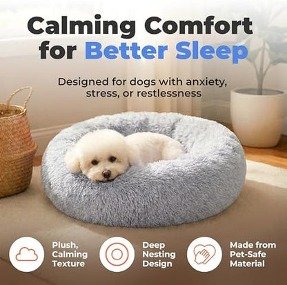 Best Pet Supplies Round Calming Dog Bed - Image 2