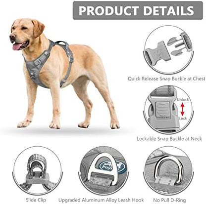 PoyPet No Pull Dog Harness, Reflective Vest - Image 6