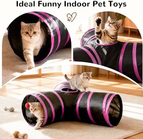 Tempcore Cat Tunnel, 3-Way Collapsible Toy - Image 6