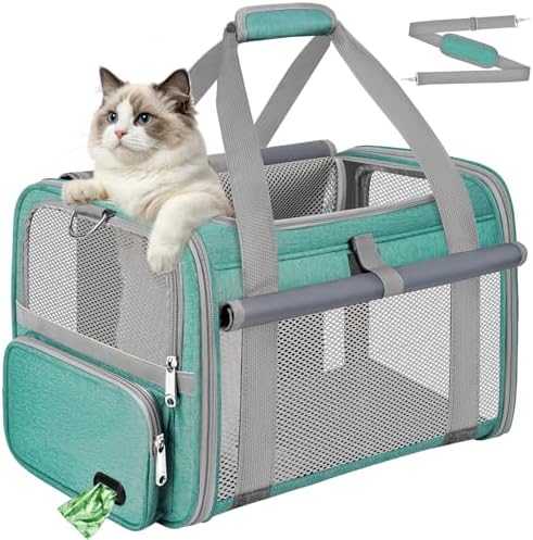 Soft Cat Carrier for Anxious Pets by ZENTREON
