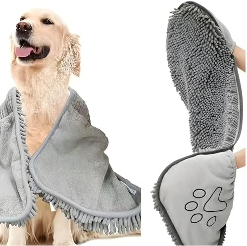Super Absorbent Dog Drying Towel - Image 2