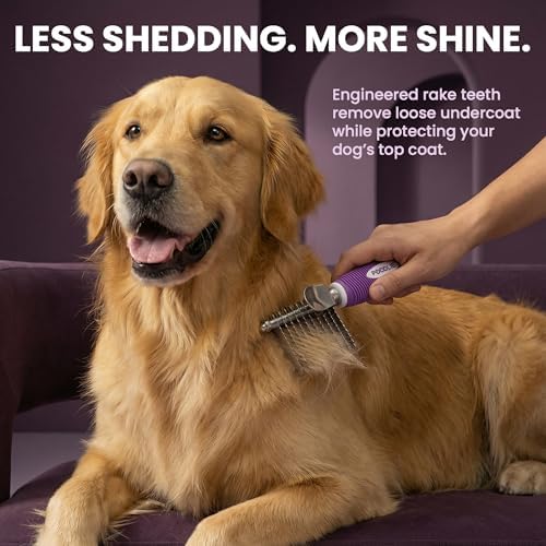 Poodle Dematting Fur Rake Comb Brush - Image 4