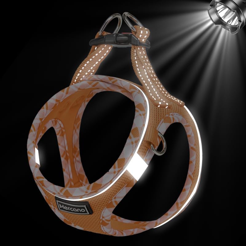 Mercano Soft Mesh Dog Harness and Leash Set, Step-in Reflective Breathable - Image 6