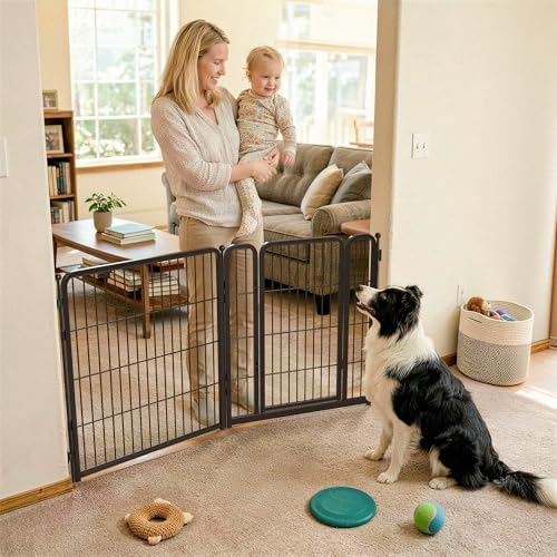 FXW Dog Gate, Extra Wide Adjustable by FXW