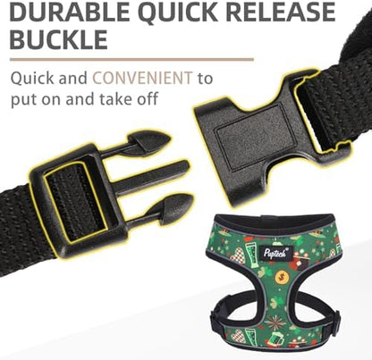 PUPTECK Small Dog Harness and Leash Set No Pull - Image 4