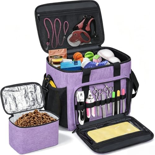 GMAK Pet Grooming Bag, Pet Hair Clipper Organizer Grooming Bag by GMAK