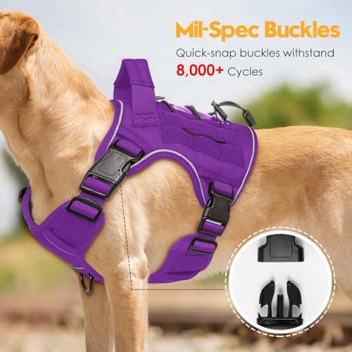 Heavy-Duty Tactical Dog Harness - Image 3