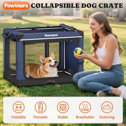 30 Inch Soft Collapsible Dog Crate - Image 4