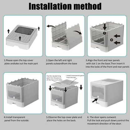 Stainless Steel Cat Litter Box - Image 6