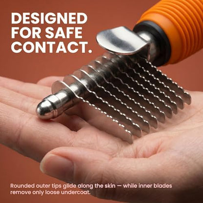 Poodle Dematting Fur Rake Comb Brush - Image 6