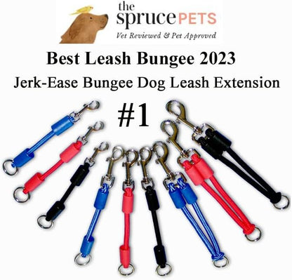 BUNGEE DOG LEASH EXTENSION – Patented Shock Absorber Attachment Protects You - Image 3