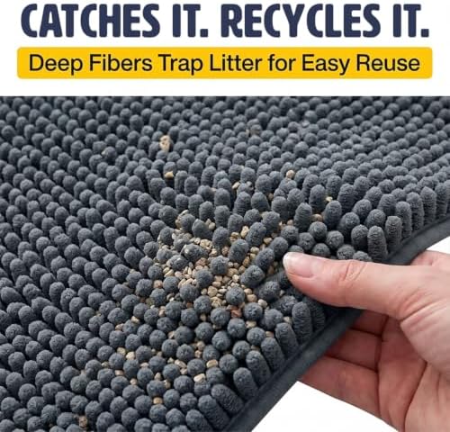 Muddy Mat® | Cat Litter Mat Runner 24"x60", Litter Trapping Mat, Super - Image 4