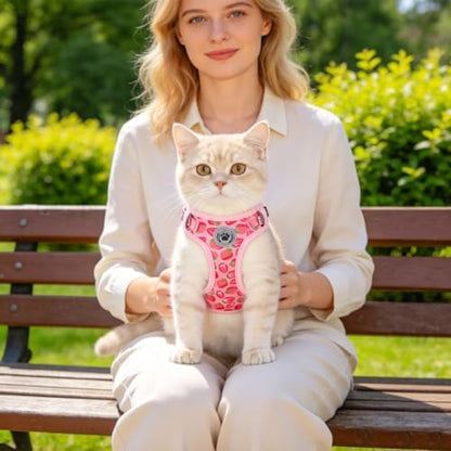 BEAUTYZOO Cat Harness and Leash Set, Escape Proof and Adjustable - Image 6