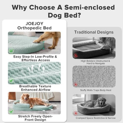 JOEJOY XL Orthopedic Dog Beds Large Sized Dog, Extra Large Washable Waterproof - Image 3