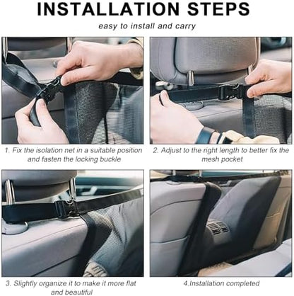 Car Dog Barrier Net Universal Dog Barrier - Image 6