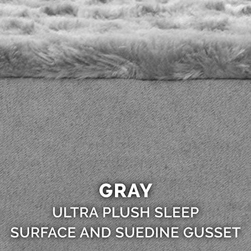 Furhaven Replacement Dog Bed Cover Ultra Plush Faux Fur & Suede Mattress - Image 4
