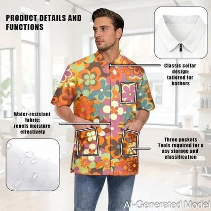 Professional Grooming Smock Unisex, Water Resistant Anti-Static - Image 5
