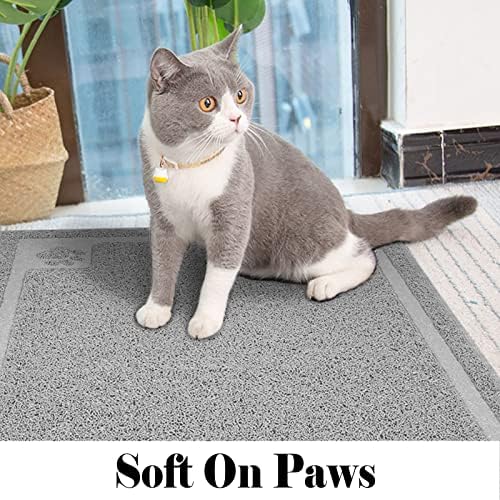 UPSKY Large Cat Litter Mat Trapper 35"×23", Waterproof - Image 6