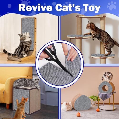 ENONCI 78.7x15.8 Cat Scratch Pad, Furniture Protector - Image 5