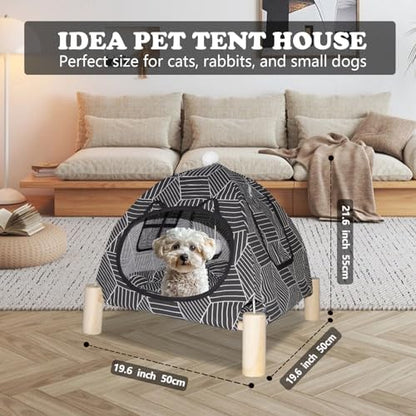 Elevated Pet Hammock Bed Tent House - Image 3
