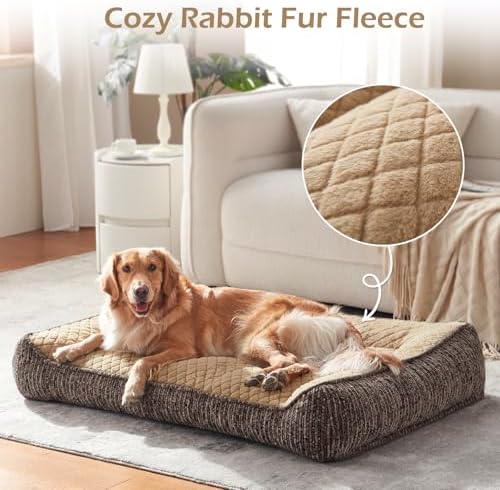 JOEJOY Orthopedic Dog Bed Medium Sized Dogs, Extra Thick Supportive Big Dog - Image 2