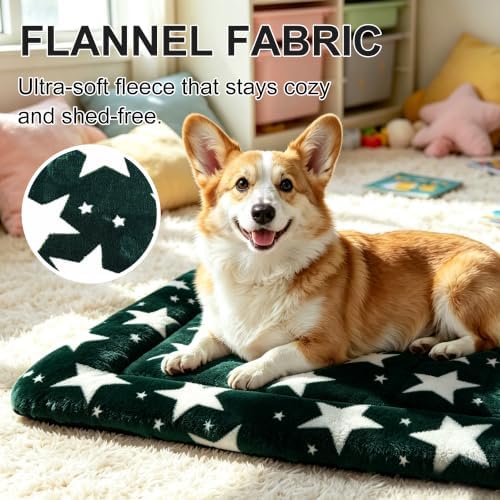 Dog Bed Mat, Reversible Dog Crate Pad - Image 4