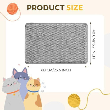 2PCS 23.6" x 15.7" Cat Scratcher Mat - Image 6