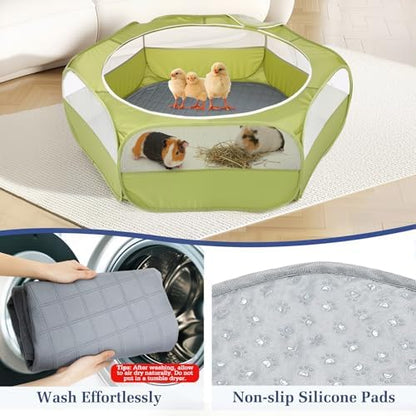 Pawaboo 2-in-1 Small Animals Playpen - Image 4