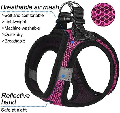Dog Harness Step-in Breathable Puppy Cat Vest - Image 2