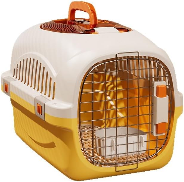 Cat Carrier Airline Approved, Portable Pet Travel Crate by Unknown