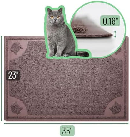 Mr. Pen- Large Cat Litter Mat, 23.5”X 35.2” - Image 2