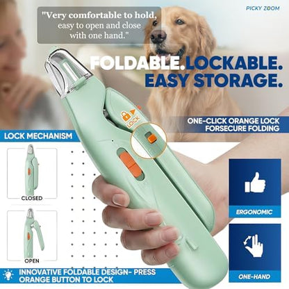 2-in-1 Dog & Cat Nail Clippers and Grinder - Image 6