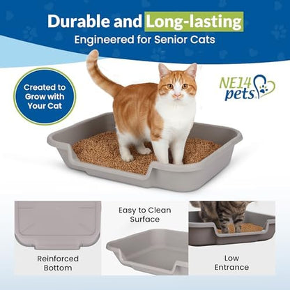 KittyGoHere Senior Cat Litter Box, Large - Image 5