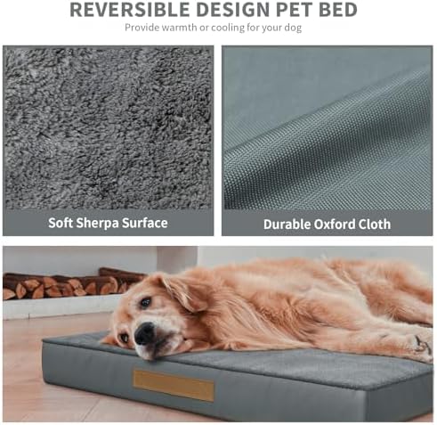 Jumbo Waterproof Orthopedic Dog Bed - Image 5
