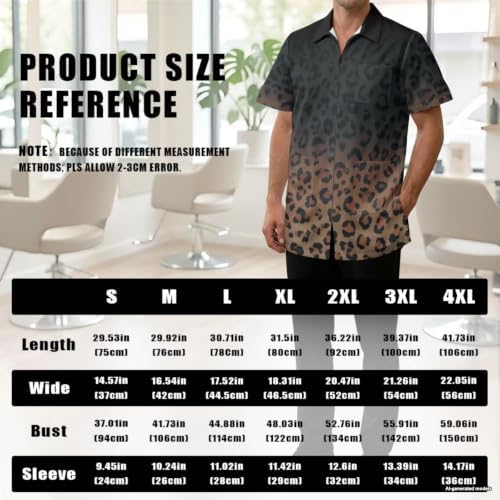 Funny Print Barber Jackets & Smocks - Image 6