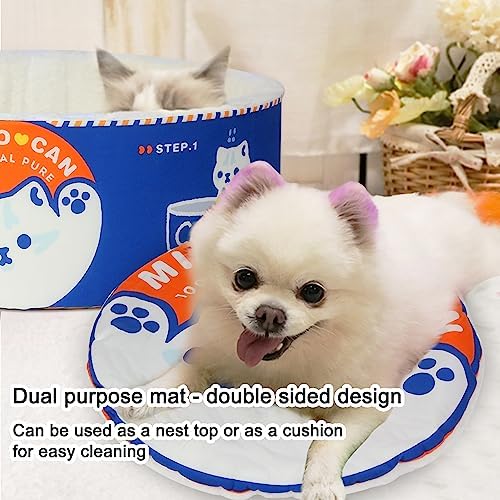 寵幸 Ramen Noodle Dog & Cat Bed, Keep Warm and Super Soft Creative Pet Nest - Image 4