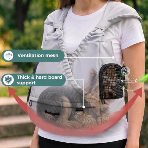 Small Dog Sling Carrier, Hands-Free - Image 4
