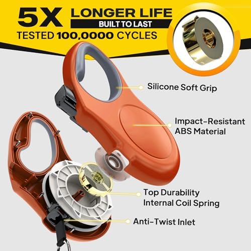 Fida Retractable Dog Leash, 16ft Heavy Duty Pet Walking Leash - Image 4