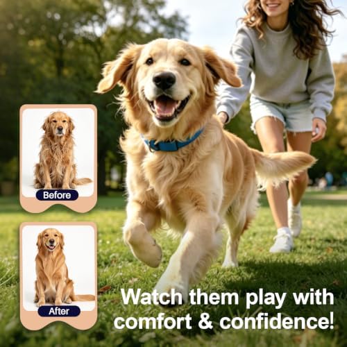 Dog Bath Brush for Grooming & Shedding, Self-Cleaning Pet Scrubber - Image 7