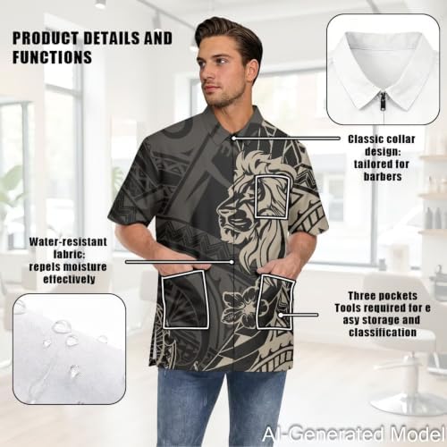 Professional Grooming Smock Unisex, Water Resistant Anti-Static - Image 5