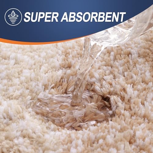 OLANLY Bathroom Runner Rug 47x20, Extra Soft Absorbent Microfiber Bath Rugs - Image 3
