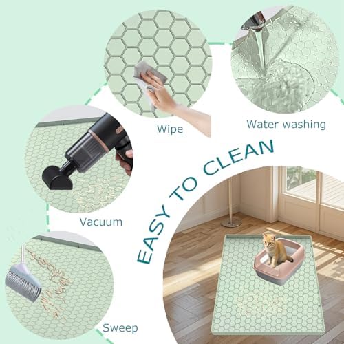 Cat Litter Mat, Silicone Large Cat Mat - Image 3