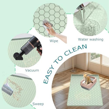 Cat Litter Mat, Silicone Large Cat Mat - Image 3