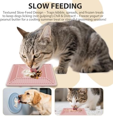 Lick Mat for Dogs & Cats, Slow Feeder Pad - Image 5